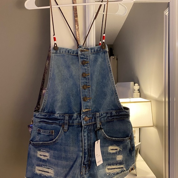 Denim Overalls - Picture 2 of 5
